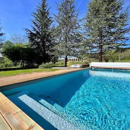 Bourbon - Sublime - Piscine Chauffee - 10 Personnes Vila Lachapelle-Auzac
