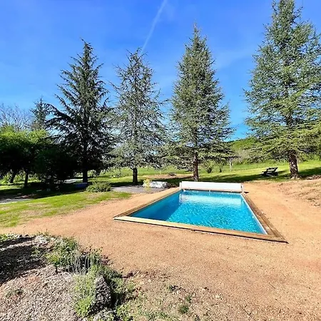 Bourbon - Sublime - Piscine Chauffee - 10 Personnes Lachapelle-Auzac